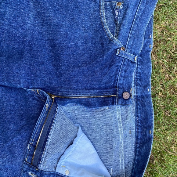 Vintage 90s Lee Jeans | Size 18W-20W | 38” Waist x 32” Inseam | Long Mom Jeans - Picture 15 of 16